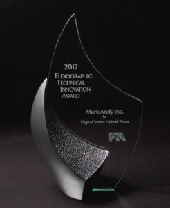A photo of Mark Andy's 2017 FTA Award